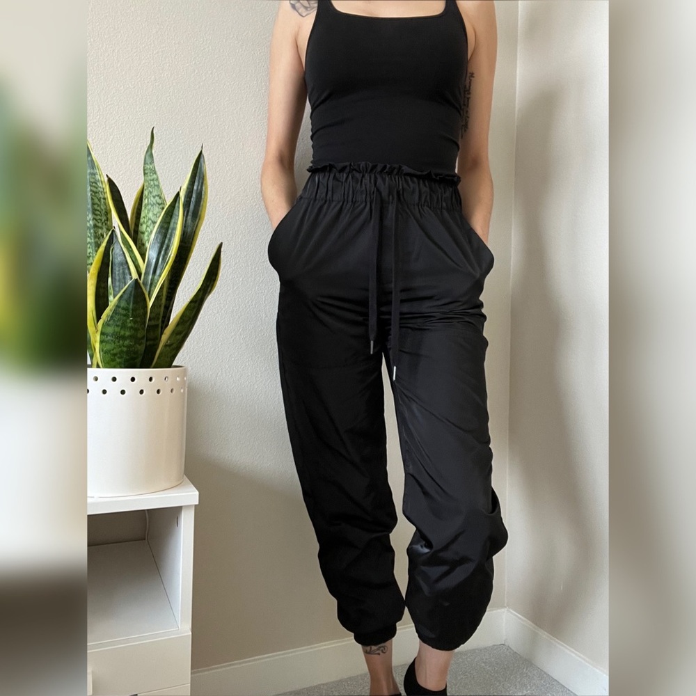 Black joggers